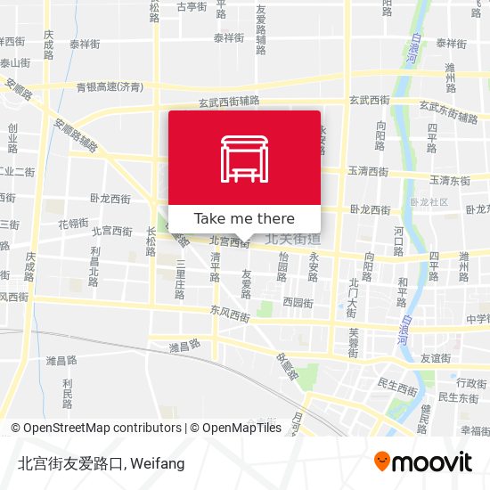 北宫街友爱路口 map