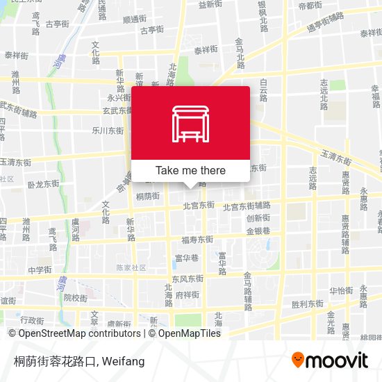 桐荫街蓉花路口 map