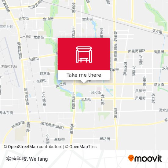 实验学校 map