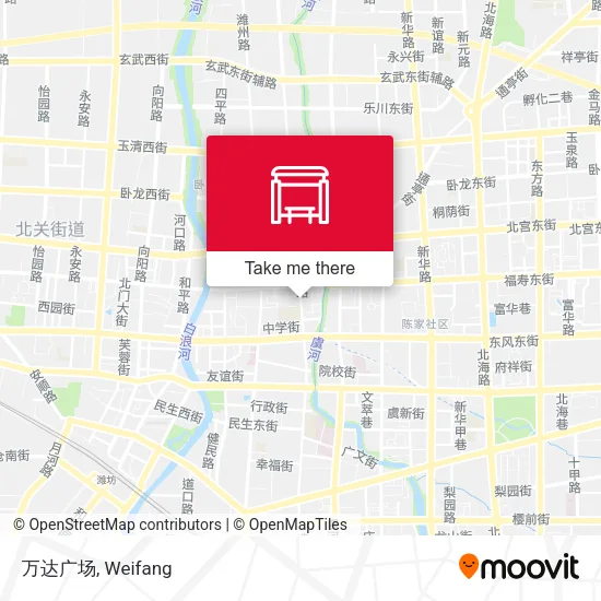 万达广场 map