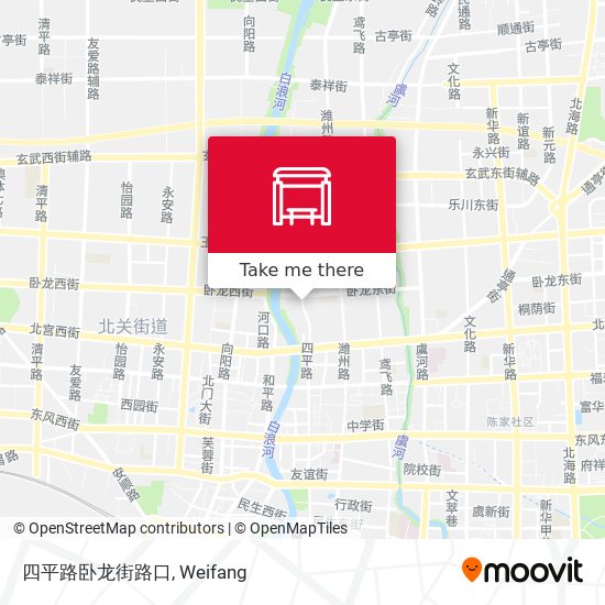 四平路卧龙街路口 map