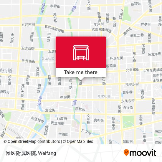 潍医附属医院 map