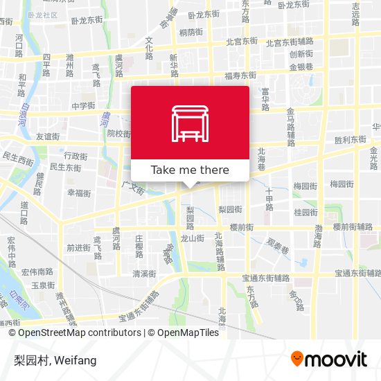 梨园村 map