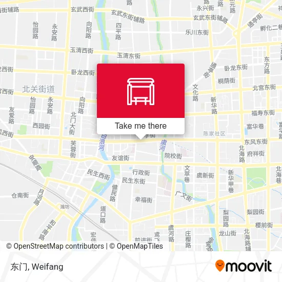 东门 map