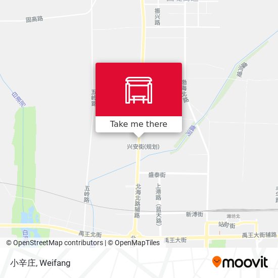 小辛庄 map