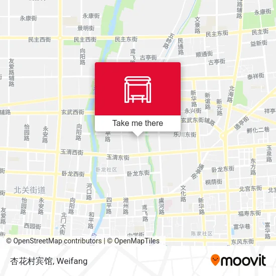 杏花村宾馆 map