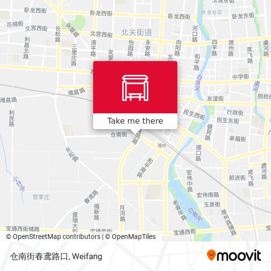 仓南街春鸢路口 map