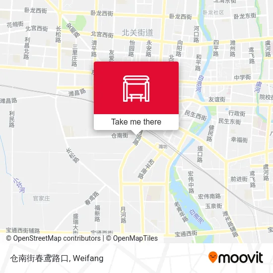 仓南街春鸢路口 map
