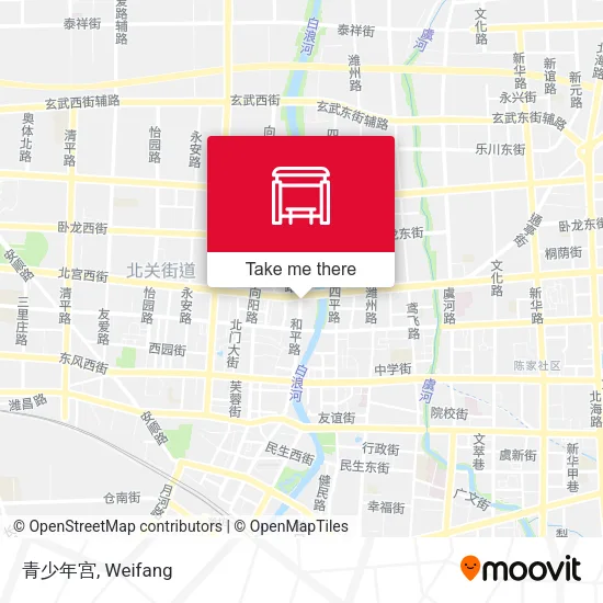青少年宫 map
