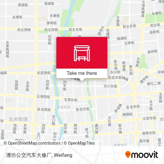 潍坊公交汽车大修厂 map