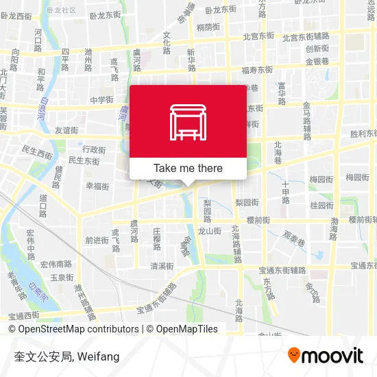 奎文公安局 map