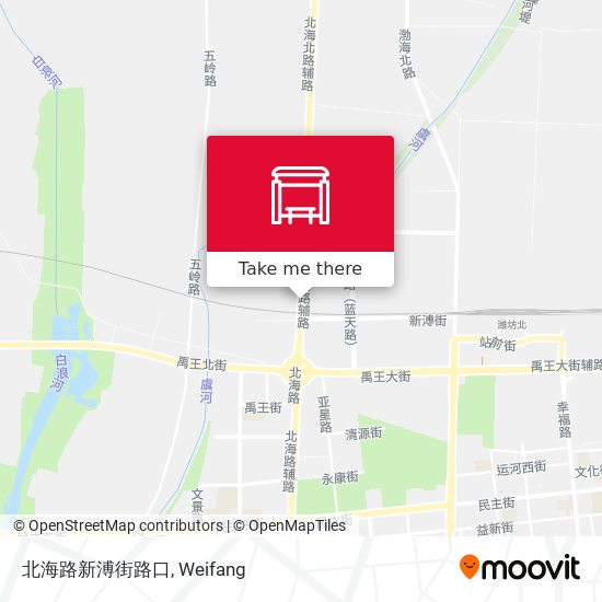 北海路新溥街路口 map