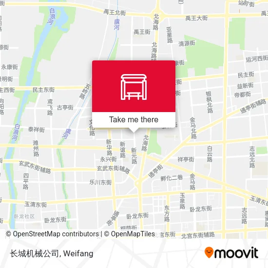 长城机械公司 map
