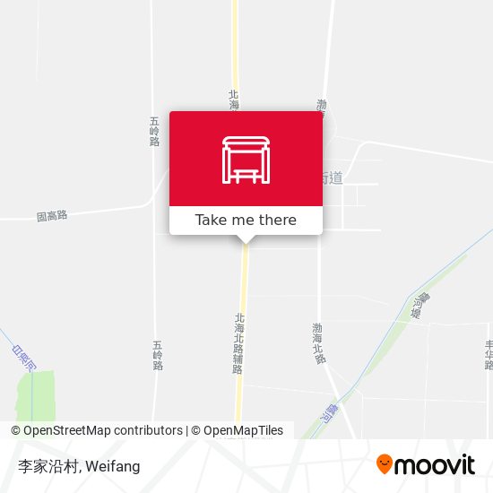 李家沿村 map