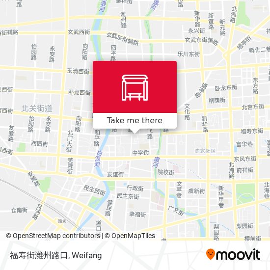 福寿街潍州路口 map