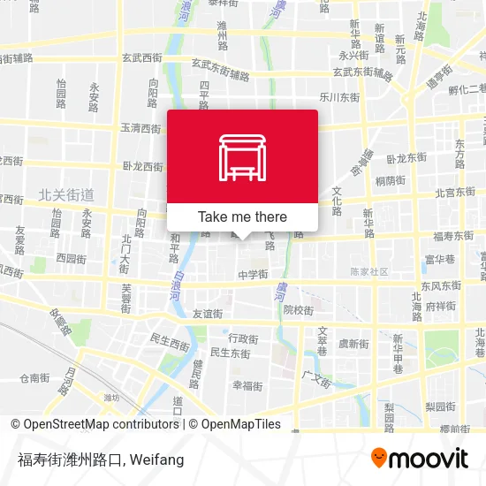 福寿街潍州路口 map