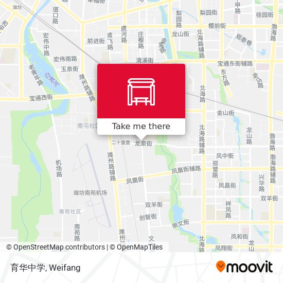 育华中学 map