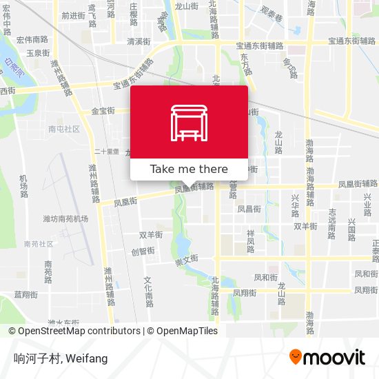 响河子村 map