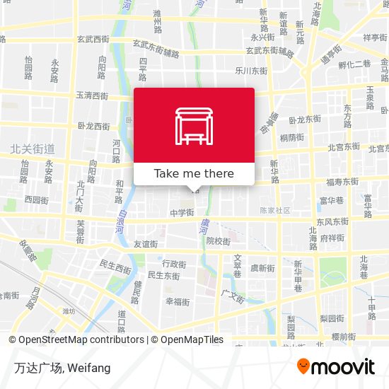 万达广场 map
