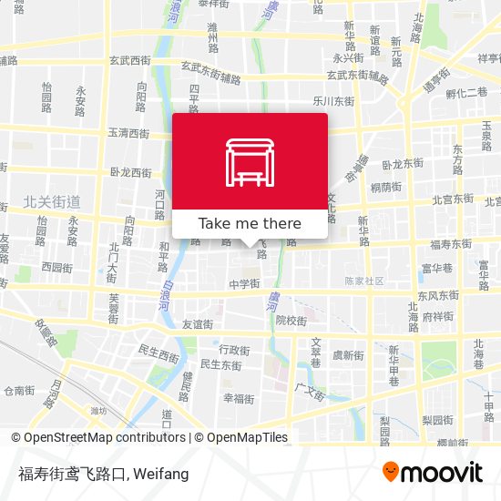 福寿街鸢飞路口 map