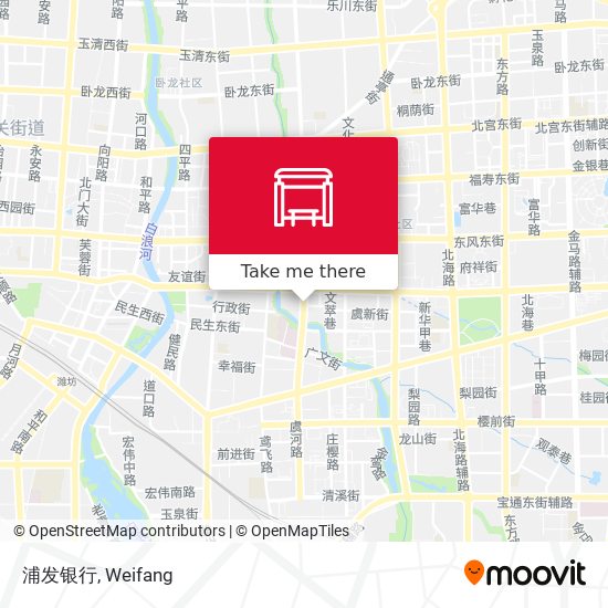 浦发银行 map