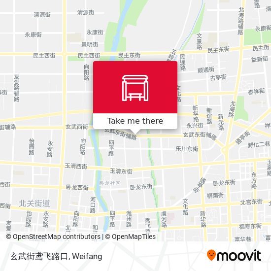 玄武街鸢飞路口 map
