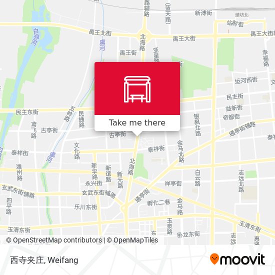 西寺夹庄 map