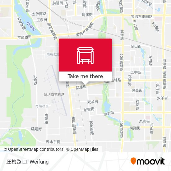 庄检路口 map