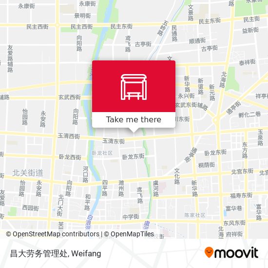 昌大劳务管理处 map