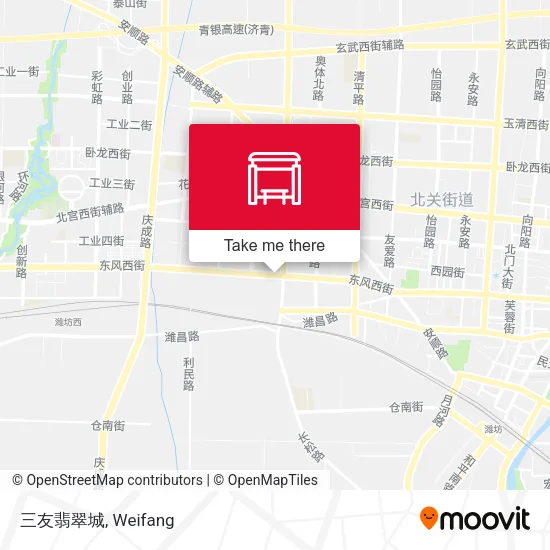 三友翡翠城 map