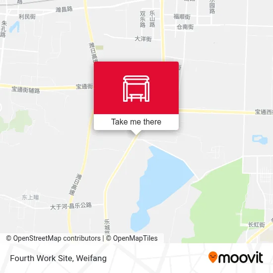 Fourth Work Site map
