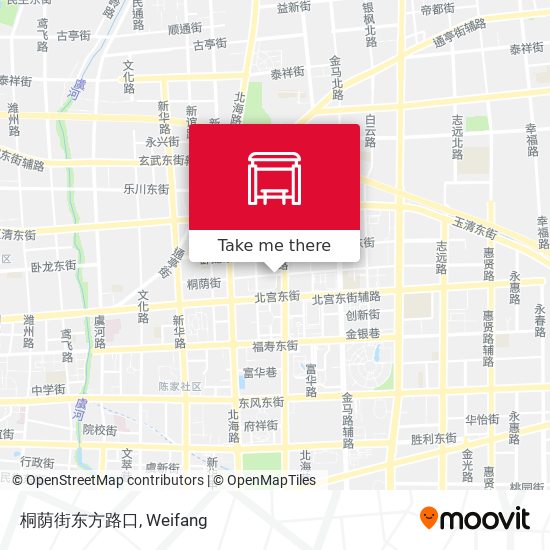 桐荫街东方路口 map