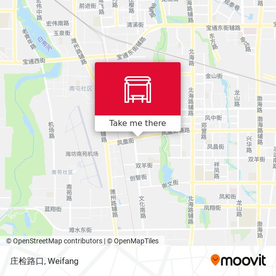 庄检路口 map