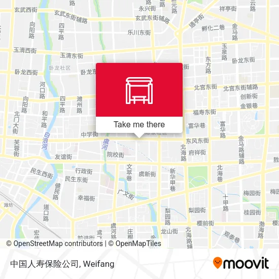 中国人寿保险公司 map