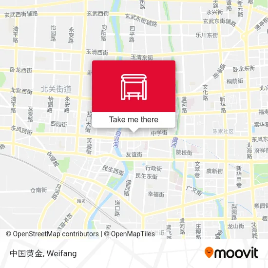 中国黄金 map