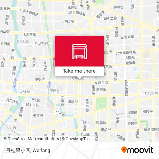 丹桂里小区 map