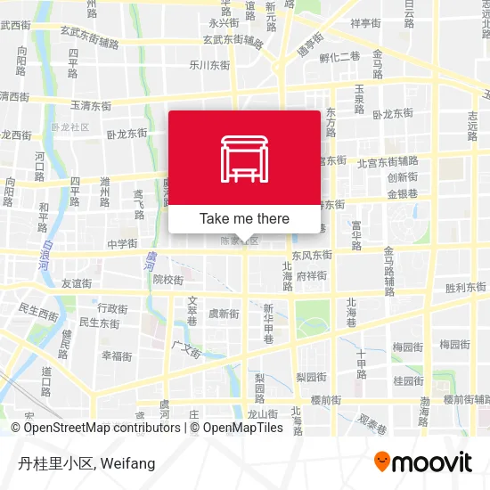 丹桂里小区 map