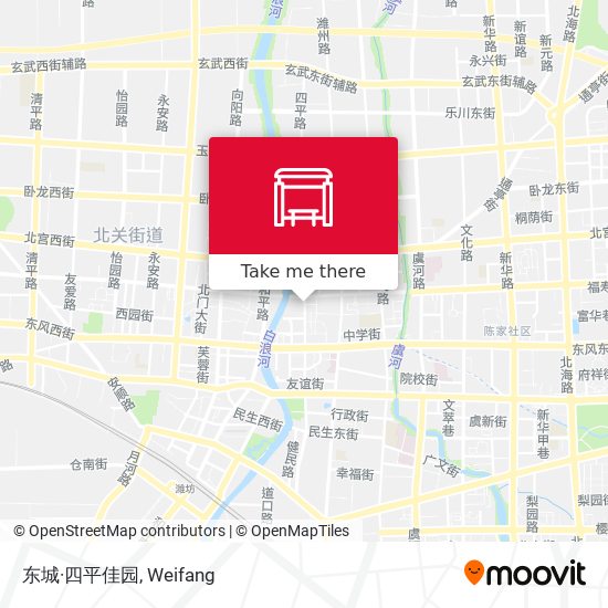 东城·四平佳园 map
