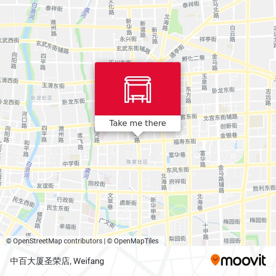 中百大厦圣荣店 map