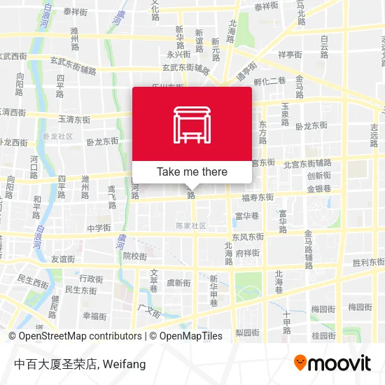 中百大厦圣荣店 map