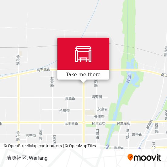 清源社区 map