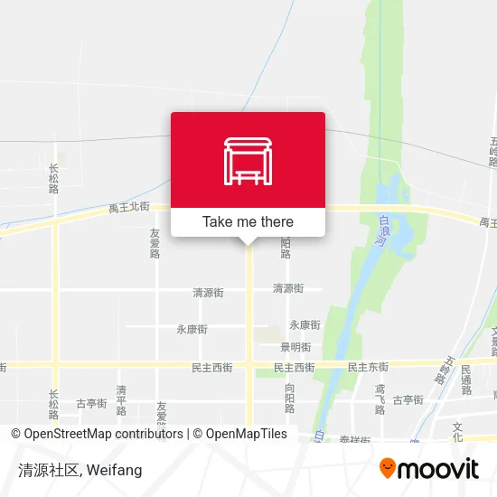 清源社区 map