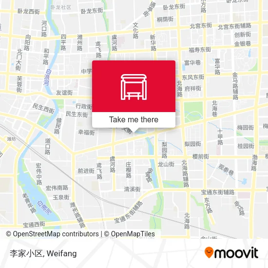 李家小区 map