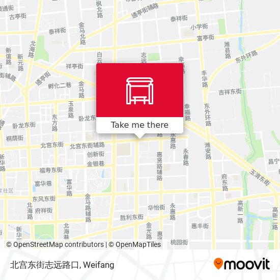 北宫东街志远路口 map