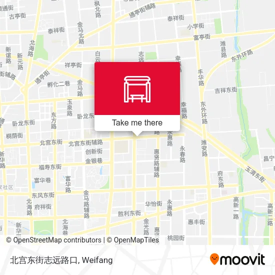 北宫东街志远路口 map