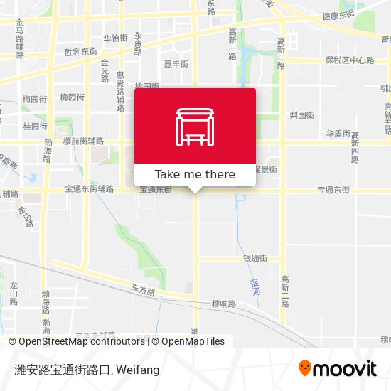 潍安路宝通街路口 map
