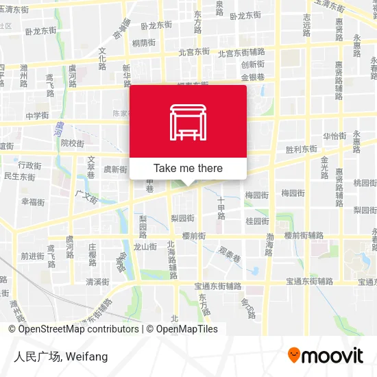 人民广场 map