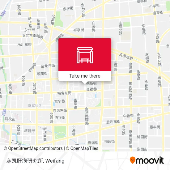 麻凯肝病研究所 map