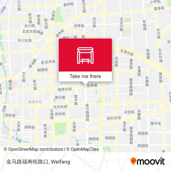 金马路福寿街路口 map