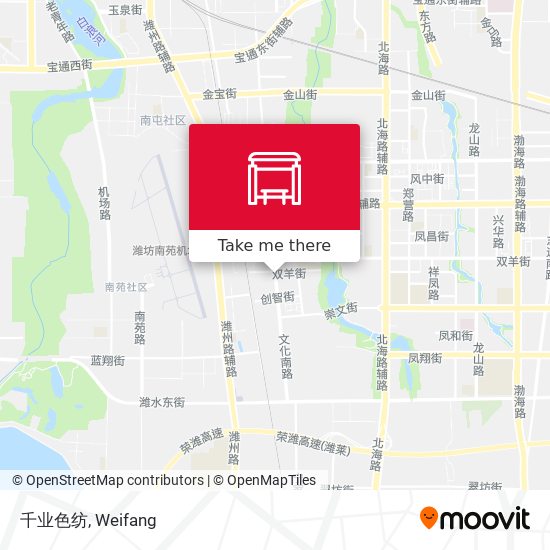 千业色纺 map
